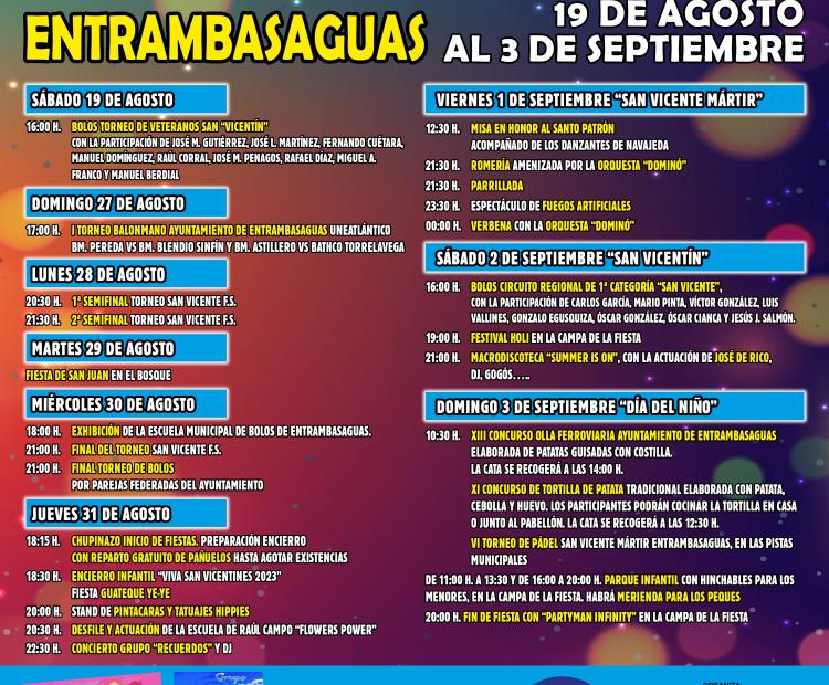 Fiestas de San Vicente Mártir, 2023