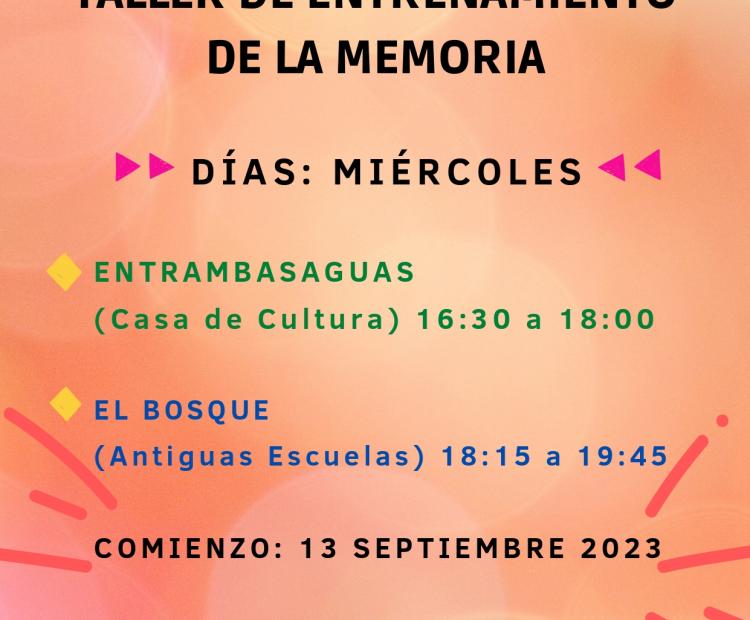 Taller de entrenamiento de la memoria