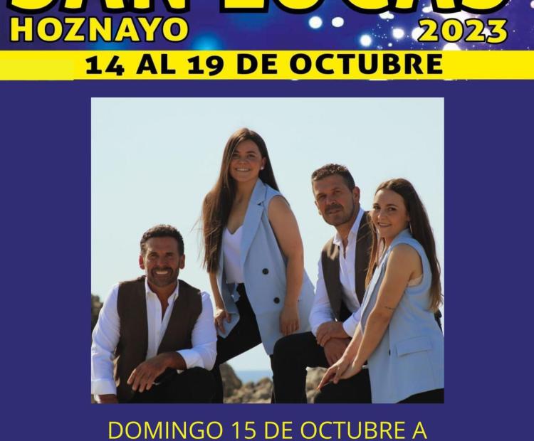 Hermanos Cossío. Domingo 15 de octubre.