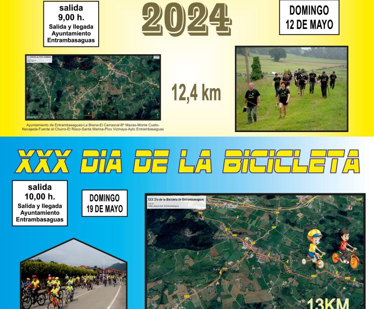 XV MARCHA SUBIDA AL PICO VIZMAYA y XXX DÍA DE LA BICICLETA DE ENTRAMBASAGUAS