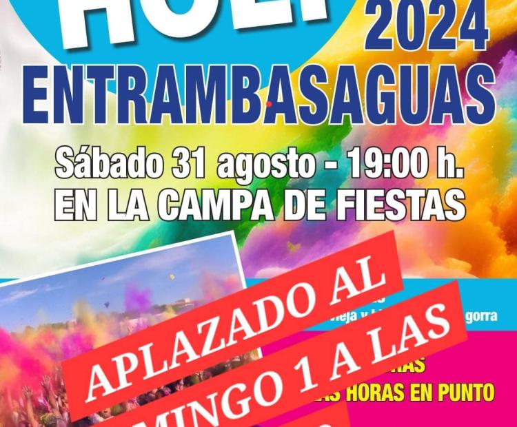 Aplazado por cuestiones meteorológicas hasta mañana a las 19 horas!!!!