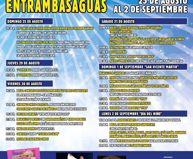 Fiestas de San Vicente Mártir, 2024