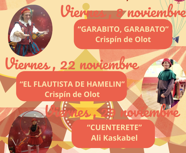 Noviembre de Cuentacuentos.