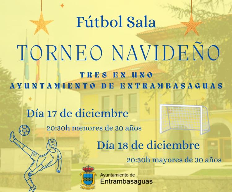 Torneo de Navidad de Fútbol Sala.