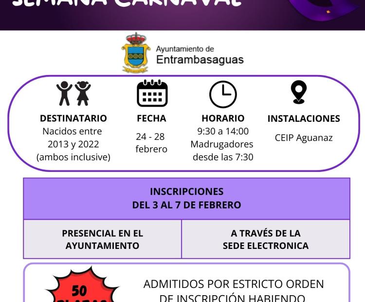 Ludoteca Semana de Carnaval