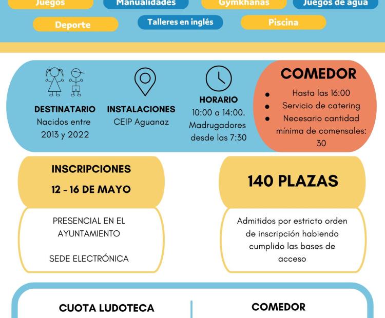 Ludoteca de verano 2025