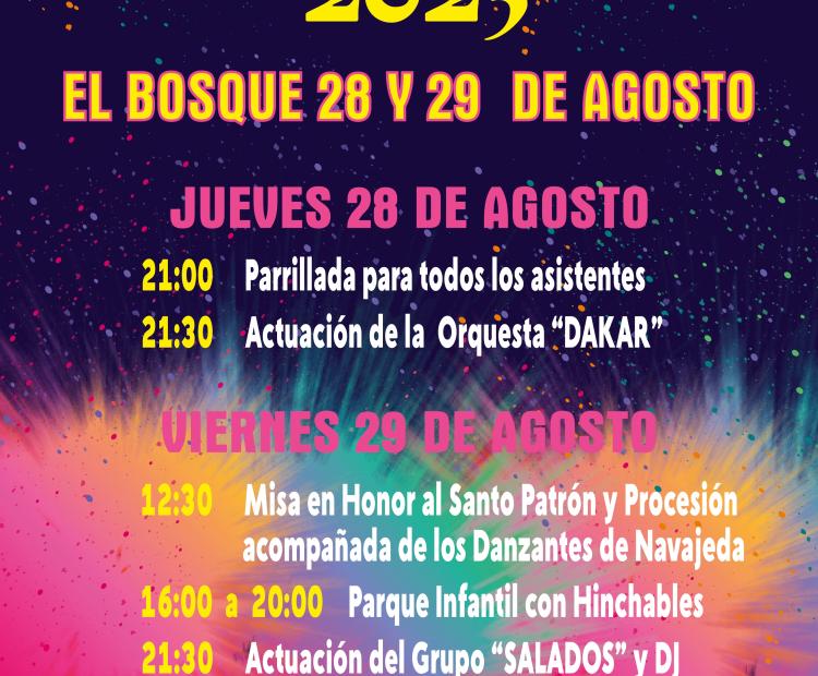 Fiestas de San Juan en El Bosque.