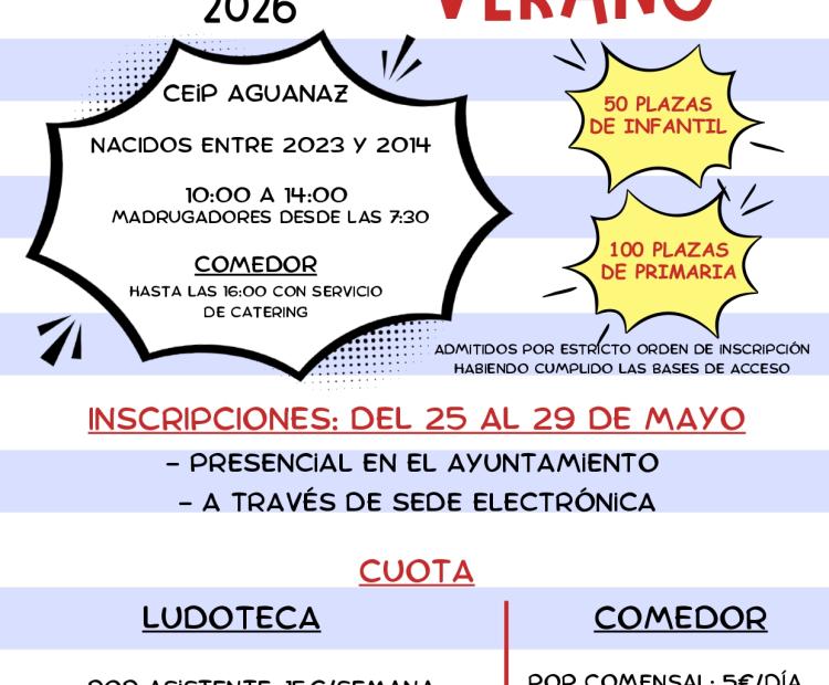 Ludoteca de verano 2026